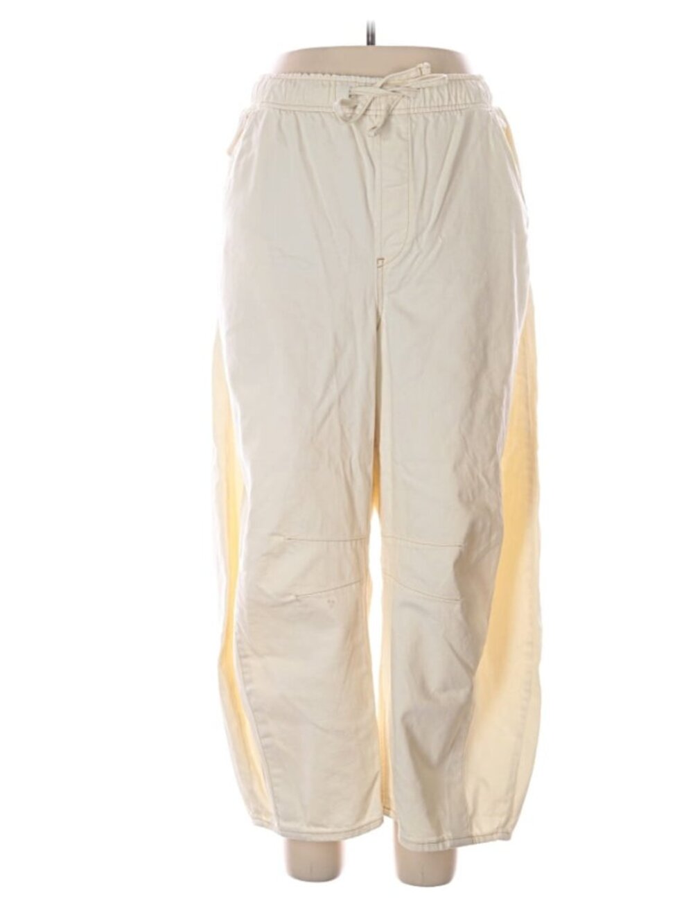 Gap High Rise Easy Barrel Jeans Womens XL In Ivory Ultra Soft